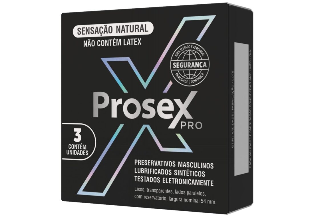 Prosex Pro é fabricado com látex sintético Cariflex; Inaltex é a primeira fábrica do Brasil a desenvolver e produzir esse tipo de preservativo.