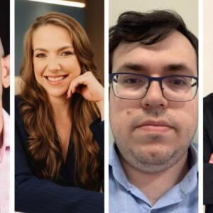 Marco Orsini, Luiza Travalloni, Wladimir Bocca e Guilherme Reinheimer