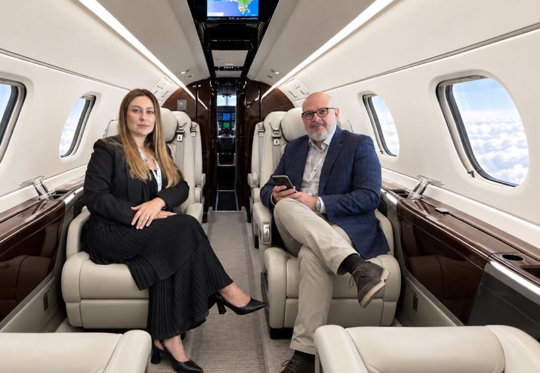 Paula Soffo Hoffmann e Raul Marinho, sócios-diretores da FLY CGC.