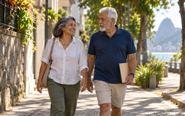 Casal acima dos 60 anos; o mercado de planos criou produtos específicos para esse público.