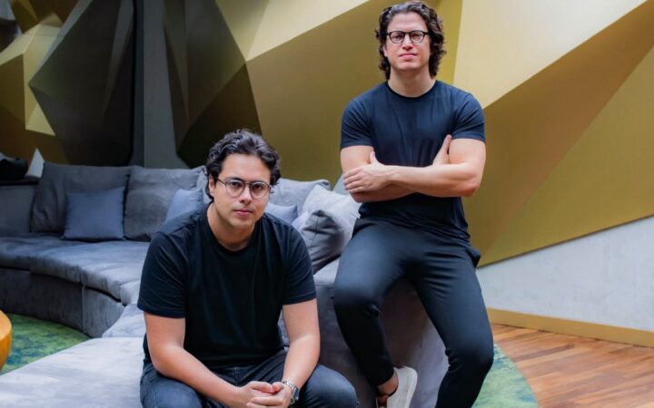 Cofundadores Rafael Fonseca (à direita) e Pedro Vinicius (à esquerda).