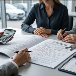 Crédito com garantia de veículo em concessionária