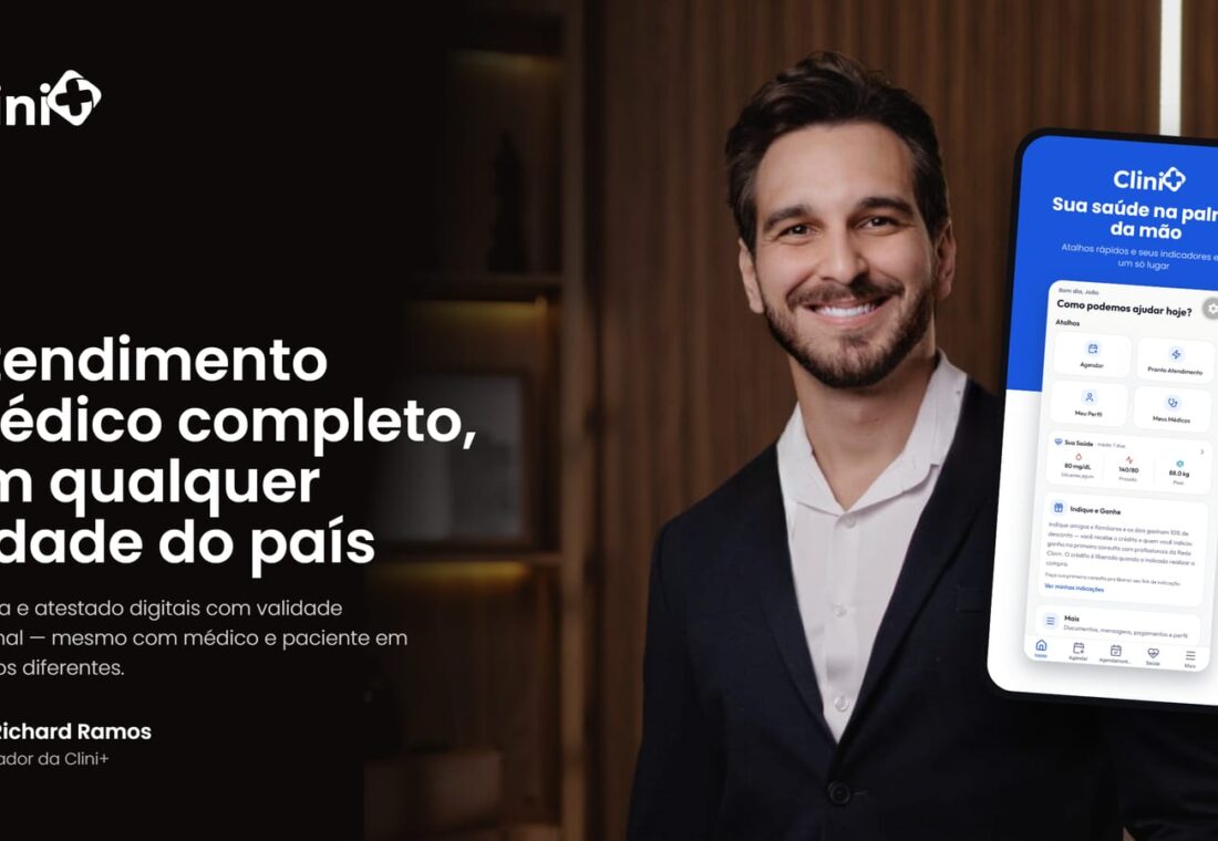 Receita e atestado digitais levam atendimento médico completo a qualquer cidade do país, mesmo com médico e paciente em estados diferentes.
