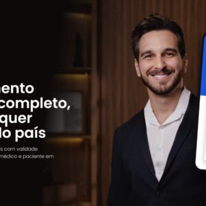 Receita e atestado digitais levam atendimento médico completo a qualquer cidade do país, mesmo com médico e paciente em estados diferentes.