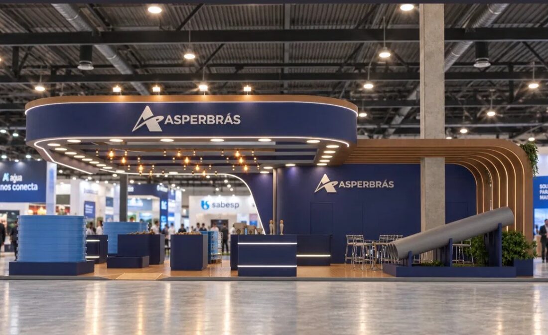 Estande Asperbras Fenasan 2026.