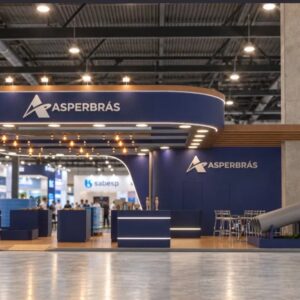 Estande Asperbras Fenasan 2026.