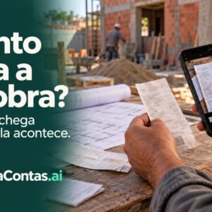 PrestaContas.ai centraliza as informações e mostra quanto cada obra realmente custa enquanto ela ainda é executada.