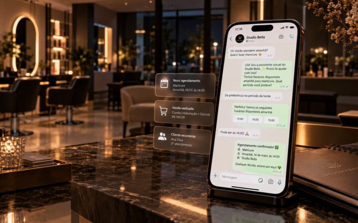 Belasis lança IA de Atendimento no WhatsApp, integrada pela API Oficial da Meta (WhatsApp Cloud API).